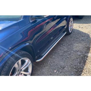 Maydos V2 sivuportaat (2 kpl, ruostumaton teräs) Volkswagen Tiguan 2007–2016 kuva 3