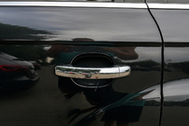 Volkswagen Touareg 2002–2010 Ovenkahvan kromisuojat (4 kpl, ruostumaton teräs) kuva 5