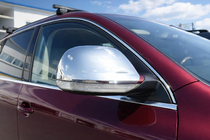 Volkswagen Touareg 2002–2010 Kromipeilinkuoret 2007-2010 (2 kpl, RST) OmsaLine – italialainen ruostumaton teräs kuva 1