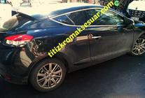 Renault Megane III 2009–2016 Ikkunoiden ylälistat (HB, 6 kpl, ruostumaton teräs) kuva 3