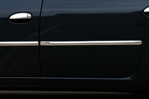 Dacia Logan I 2008–2012 Ovilistat (4 kpl, ruostumaton teräs) Carmos - turkkilainen teräs kuva 1