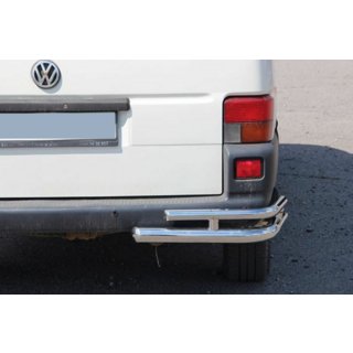 Takakulmasuojat, tupla AK003-Double (2 kpl, ruostumaton teräs) Volkswagen T4 Transporter 1990–2003 kuva 1