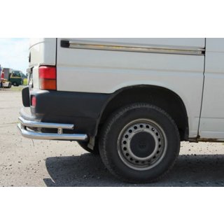 Takakulmasuojat, tupla AK003-Double (2 kpl, ruostumaton teräs) Volkswagen T4 Caravelle/Multivan 1990–2003 kuva 3