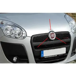 Krominen etumerkin alusta (RST) Fiat Doblo II 2010–2022 kuva 1
