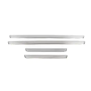 Carmos sisäkynnyslistat (4 kpl, ruostumaton teräs)