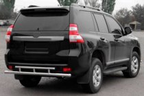 Toyota Land Cruiser Prado 150 2009–2023 Takasuojakaari AK002-2v2 (ruostumaton teräs) kuva 1