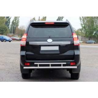 Takasuojakaari AK002-2v2 (ruostumaton teräs) Toyota Land Cruiser Prado 150 2009–2023 kuva 2