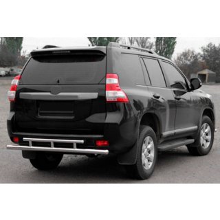 Takasuojakaari AK002-2v2 (ruostumaton teräs) Toyota Land Cruiser Prado 150 2009–2023 kuva 1