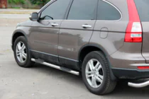 Honda CRV 2012–2016 Sivusuojaputket BB002 (2 kpl, ruostumaton teräs) kuva 2