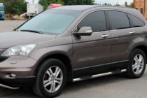 Honda CRV 2012–2016 Sivusuojaputket BB002 (2 kpl, ruostumaton teräs) kuva 5