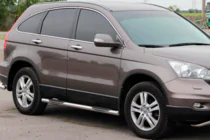 Honda CRV 2012–2016 Sivusuojaputket BB002 (2 kpl, ruostumaton teräs) kuva 6