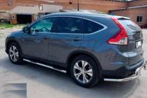 Honda CRV 2012–2016 Sivusuojaputket BB002 (2 kpl, ruostumaton teräs) kuva 8