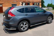 Honda CRV 2012–2016 Sivusuojaputket BB002 (2 kpl, ruostumaton teräs) kuva 9