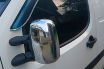 Fiat Doblo I 2001–2005 Kromiset peilinkuoret (2 kpl, muovi) Carmos kuva 3