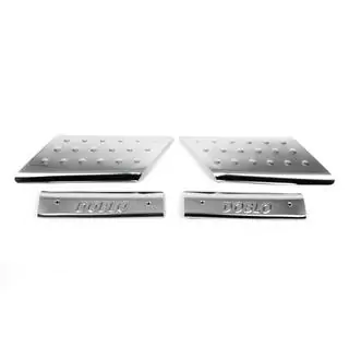 Sisäkynnyslistat (Omsa, ruostumaton teräs) Fiat Doblo I 2001–2005 kuva 4