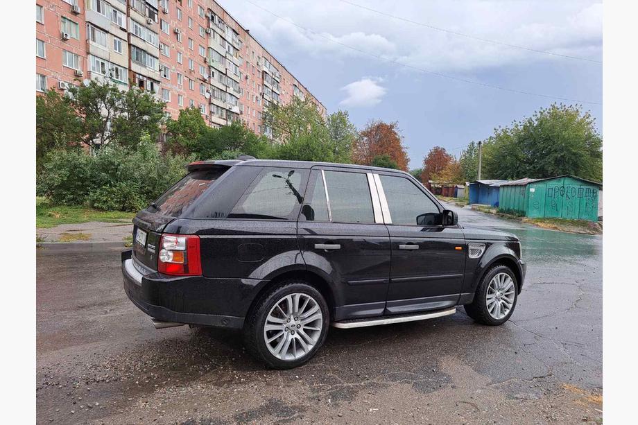 Range Rover Sport 2005–2013 Ovipilarien lista (ruostumaton teräs) Image