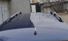 Fiat Doblo I 2001–2005 Kromatut kattokaiteet Muoviset jalat kuva 13