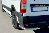 Nissan NV400 2010–2024 Takakulmapalat AK003 (2 kpl, ruostumaton teräs) kuva 7