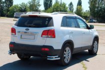 Kia Sorento II XM 2009–2014 Takapään tuplakulmaputket AK003-tupla (ruostumaton teräs) kuva 4