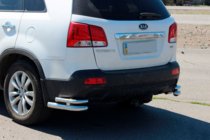 Kia Sorento II XM 2009–2014 Takapään tuplakulmaputket AK003-tupla (ruostumaton teräs) kuva 5