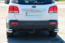 Kia Sorento II XM 2009–2014 Takapään tuplakulmaputket AK003-tupla (ruostumaton teräs) kuva 6