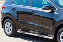 Kia Sportage 2015–2021 Sivusuojaputket BB002 (2 kpl, ruostumaton teräs) kuva 4