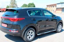 Kia Sportage 2015–2021 Sivusuojaputket BB002 (2 kpl, ruostumaton teräs) kuva 2