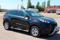 Kia Sportage 2015–2021 Sivusuojaputket BB002 (2 kpl, ruostumaton teräs) kuva 3