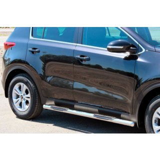 Sivusuojaputket BB002 (2 kpl, ruostumaton teräs) Kia Sportage 2015–2021 kuva 4