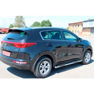 Sivusuojaputket BB002 (2 kpl, ruostumaton teräs) Kia Sportage 2015–2021 kuva 2
