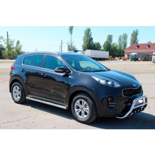 Sivupalkit BB001 (2 kpl, ruostumaton teräs) Kia Sportage 2015–2021 kuva 4