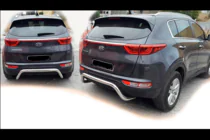 Kia Sportage 2015–2021 Takasuoja AK007 (ruostumaton teräs) kuva 1