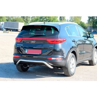 Takasuoja AK007 (ruostumaton teräs) Kia Sportage 2015–2021 kuva 3