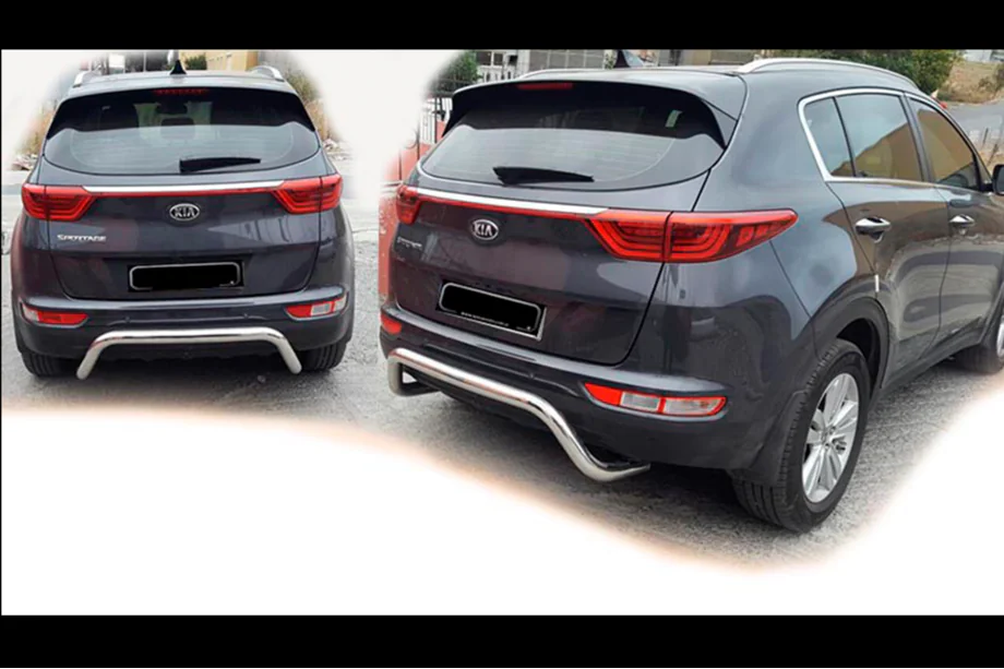 Kia Sportage 2015–2021 Takasuoja AK007 (ruostumaton teräs) Image
