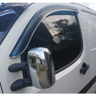 Kromiset peilinkuoret (2 kpl, muovi) Fiat Doblo I 2005–2010 kuva 3
