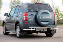 Suzuki Grand Vitara 2005–2017 Takasuojakaari AK005-3 (ruostumaton teräs) kuva 1
