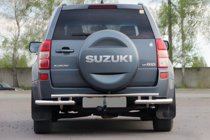 Suzuki Grand Vitara 2005–2017 Takasuojakaari AK005-3 (ruostumaton teräs) kuva 2