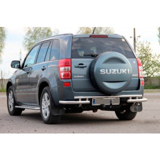 Takasuojakaari AK005-3 (ruostumaton teräs) Suzuki Grand Vitara 2005–2017 kuva 1
