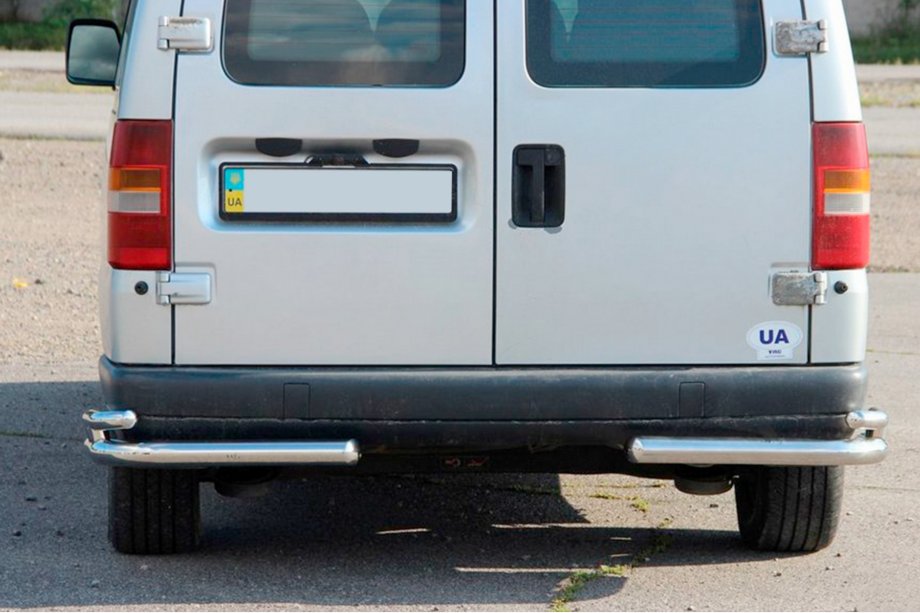 Fiat Scudo 1996–2007 Takatuplakulmaputket AK003-tupla (ruostumaton teräs) Image