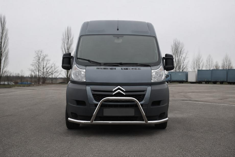 Peugeot Boxer 2006–2025 Etusuojakaari ST019 (ruostumaton) Image