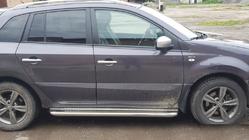Renault Koleos 2008–2016 Premium-sivuporrasputket (2 kpl, ruostumaton teräs) 60 mm kuva 3