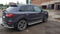 Renault Koleos 2008–2016 Premium-sivuporrasputket (2 kpl, ruostumaton teräs) 60 mm kuva 4