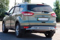 Ford Kuga/Escape 2013–2019 Taka suojakaari AK002-2 (ruostumaton teräs) kuva 3