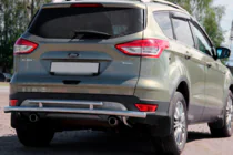 Ford Kuga/Escape 2013–2019 Taka suojakaari AK002-2 (ruostumaton teräs) kuva 1