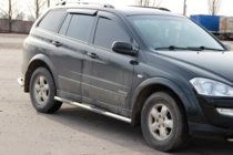 SsangYong Kyron 2005–2014 Sivuputket BB002 (2 kpl, ruostumaton teräs) kuva 3