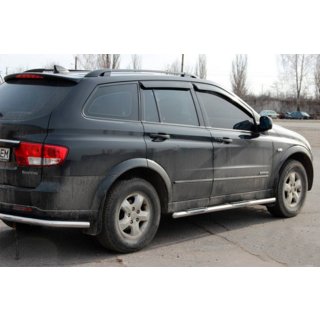 Sivuputket BB002 (2 kpl, ruostumaton teräs) SsangYong Kyron 2005–2014 kuva 2