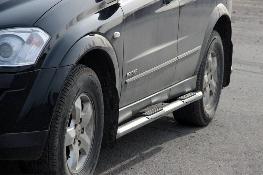 SsangYong Kyron 2005–2014 Sivuputket BB002 (2 kpl, ruostumaton teräs) Image