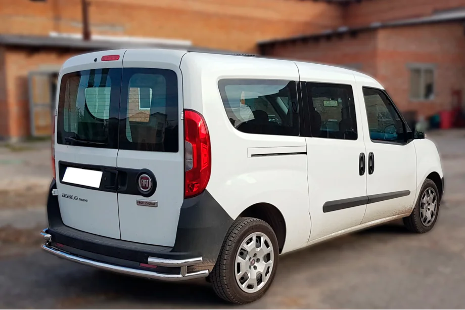 Fiat Doblo II 2010–2022 Takakaari AK005/2 – kaksinkertainen (ruostumaton teräs) Image