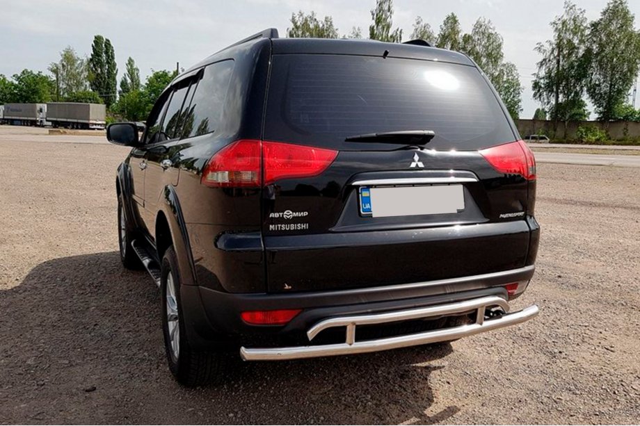 Mitsubishi Pajero Sport 2008–2015 Takasuojakaari AK002-2 (2 kpl, ruostumaton teräs) Image