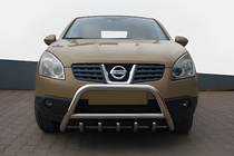 Nissan Qashqai 2010–2014 Etuputki WT003 (ruostumaton teräs) 60 mm kuva 1